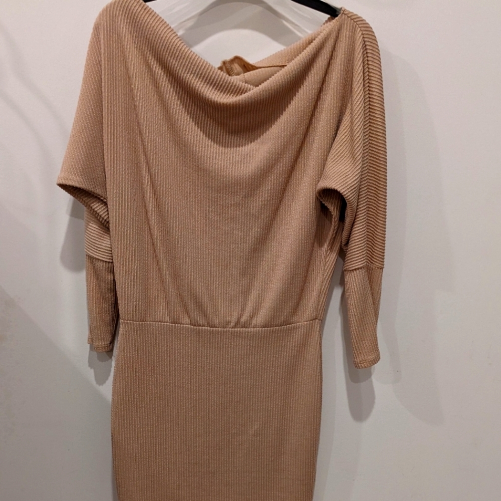 Off the shoulder mini dress